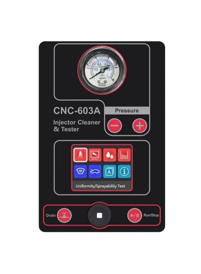 لوحة مفاتيح تحكم أصلية لجهاز لانش CNC603A - شاشة تحكم بديلة لجهاز تنظيف وفحص البخاخات